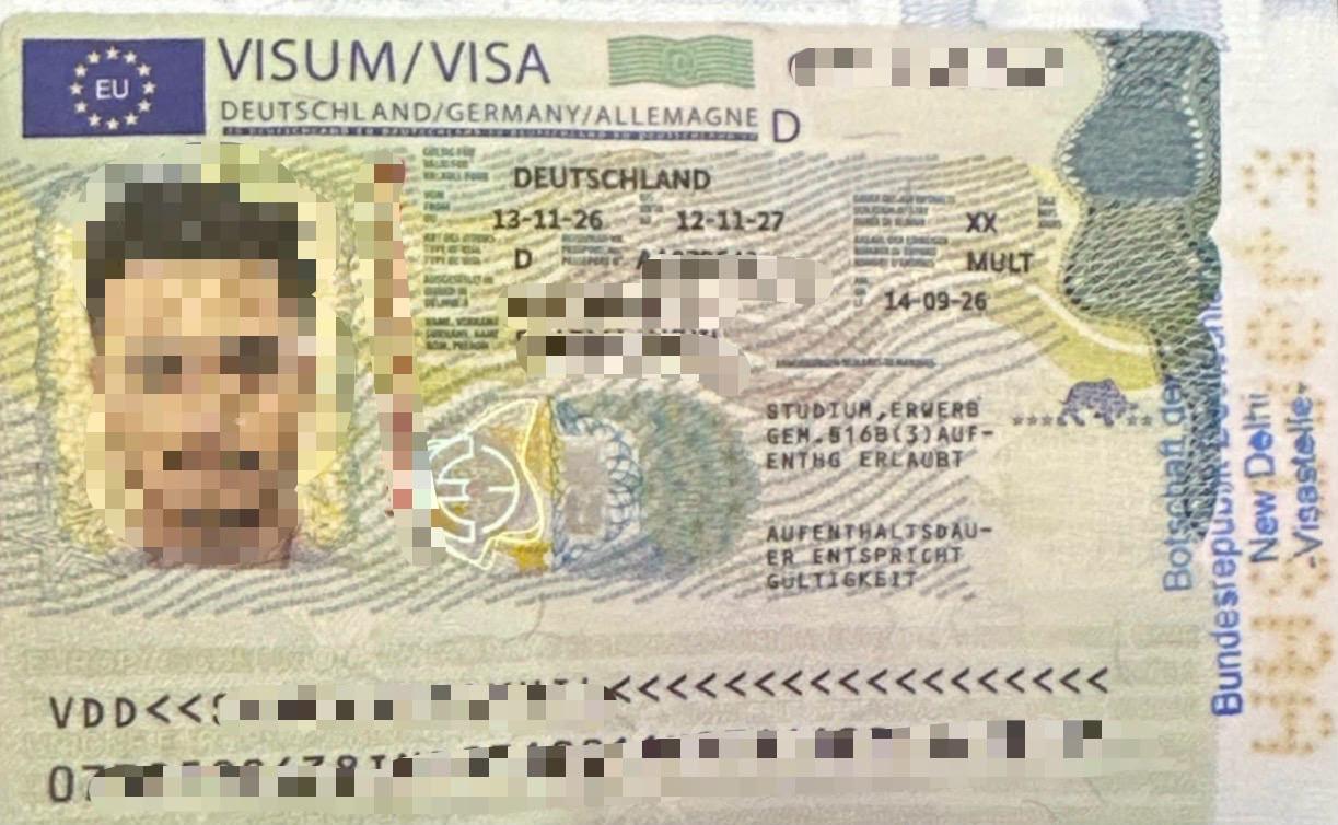 Student visa approved